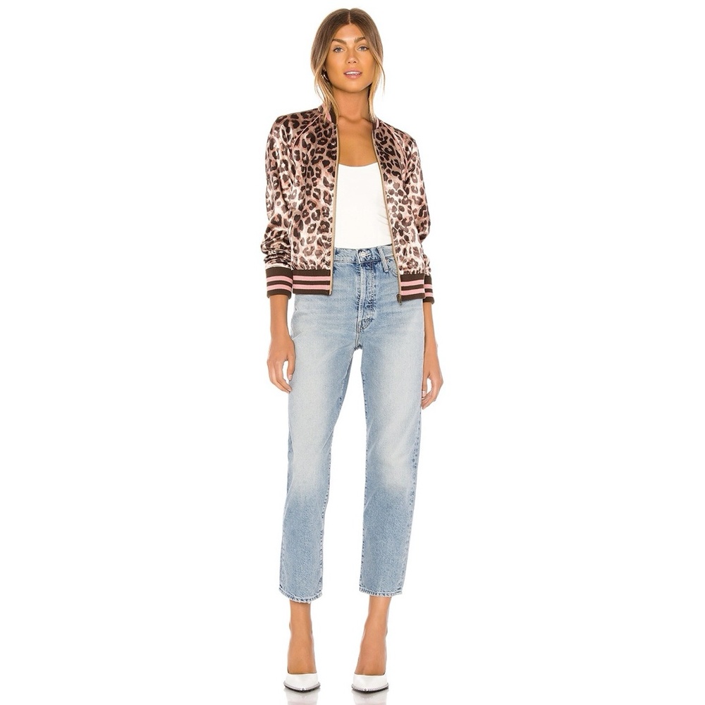 MOTHER Denim Letterman Zip Bomber Wildcat Jacket - Picture 10 of 10